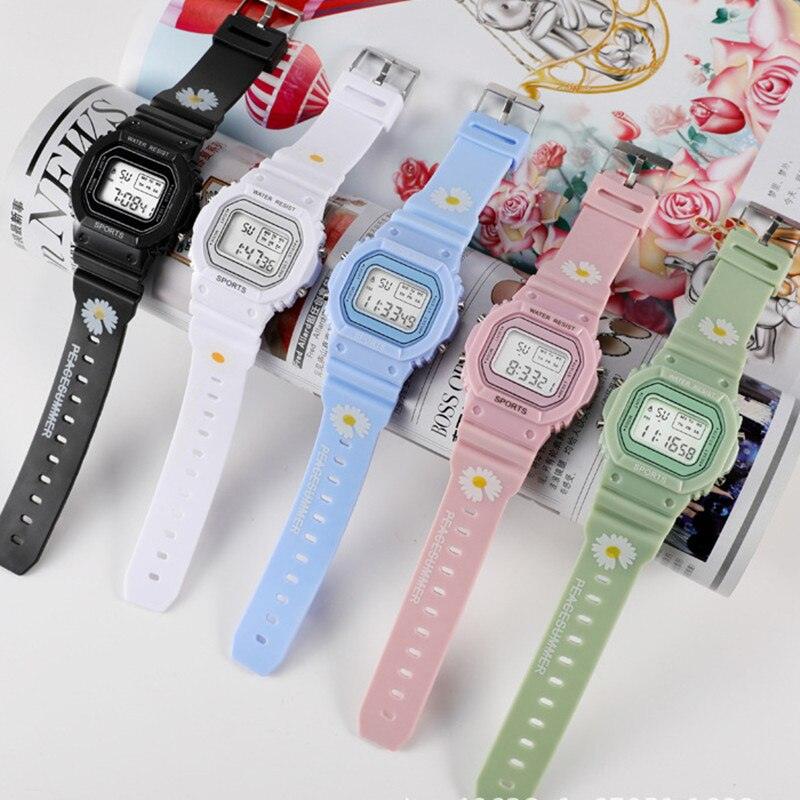 Stylish Digital Sport Watch with Silicone Strap