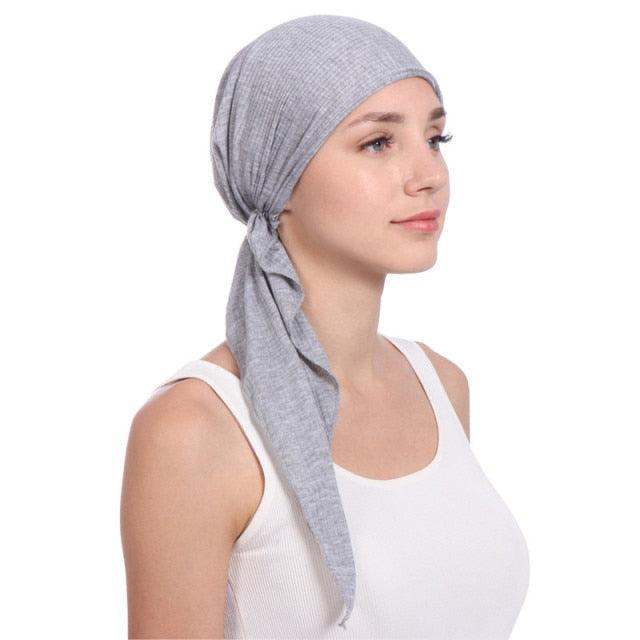Turban en coton doux élégant pour femmes - Léger et stylé