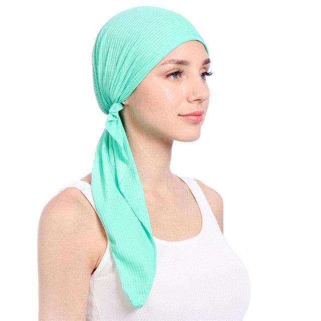 Turban en coton doux élégant pour femmes - Léger et stylé