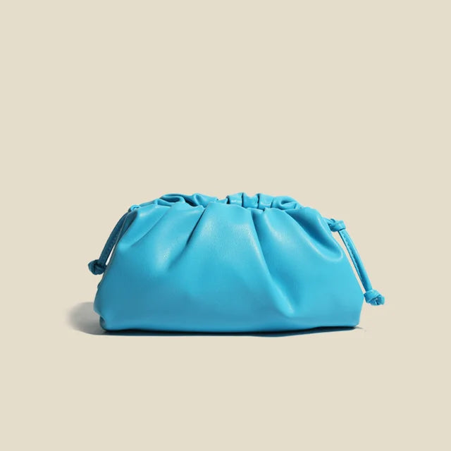 New Fashion Solid Color Headbag For Women Soft Leather Shoulder Crossbody Bag Female Travel Casual Bags - Korvel