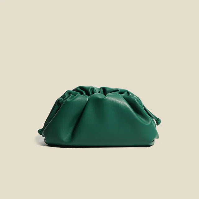 New Fashion Solid Color Headbag For Women Soft Leather Shoulder Crossbody Bag Female Travel Casual Bags - Korvel