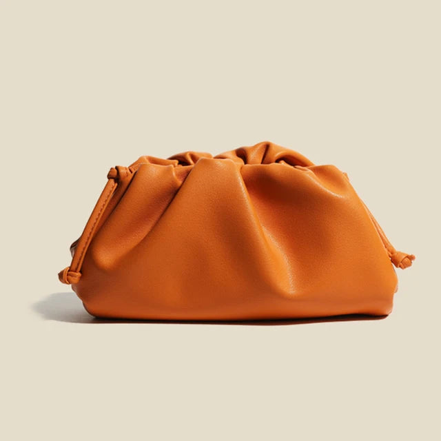 New Fashion Solid Color Headbag For Women Soft Leather Shoulder Crossbody Bag Female Travel Casual Bags - Korvel