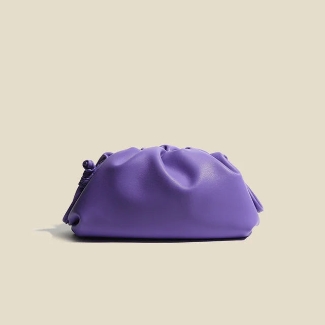 New Fashion Solid Color Headbag For Women Soft Leather Shoulder Crossbody Bag Female Travel Casual Bags - Korvel