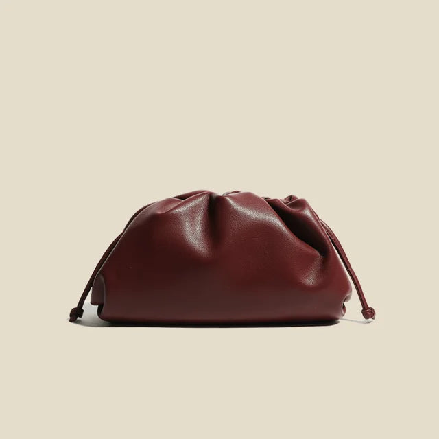 New Fashion Solid Color Headbag For Women Soft Leather Shoulder Crossbody Bag Female Travel Casual Bags - Korvel