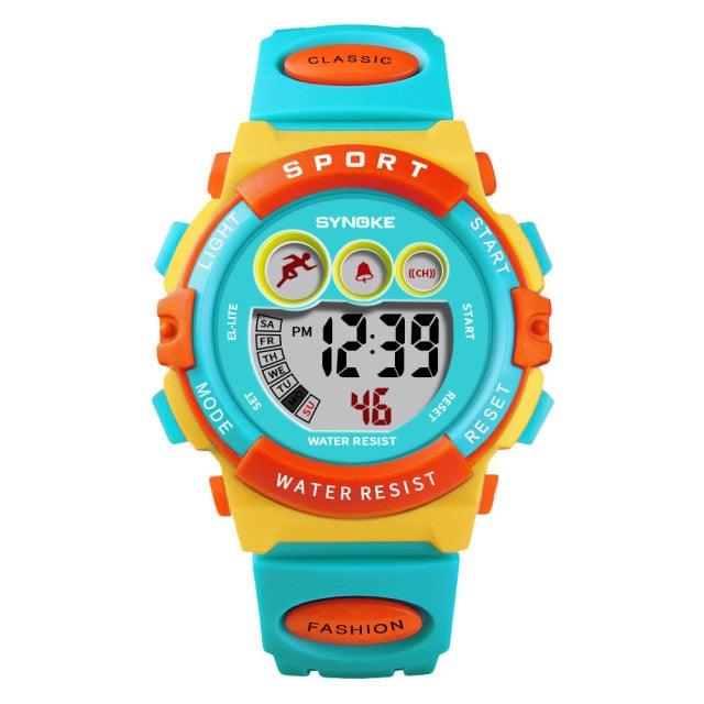 Allurelational Kids Waterproof Sports Watch with Luminous Dial