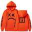 Trendy Smiling Face Print Pullover Hoodies for Couples - Unisex Streetwear Sweatshirts - Korvel