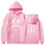 Trendy Smiling Face Print Pullover Hoodies for Couples - Unisex Streetwear Sweatshirts - Korvel