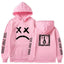 Trendy Smiling Face Print Pullover Hoodies for Couples - Unisex Streetwear Sweatshirts - Korvel