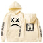 Trendy Smiling Face Print Pullover Hoodies for Couples - Unisex Streetwear Sweatshirts - Korvel
