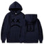 Trendy Smiling Face Print Pullover Hoodies for Couples - Unisex Streetwear Sweatshirts - Korvel