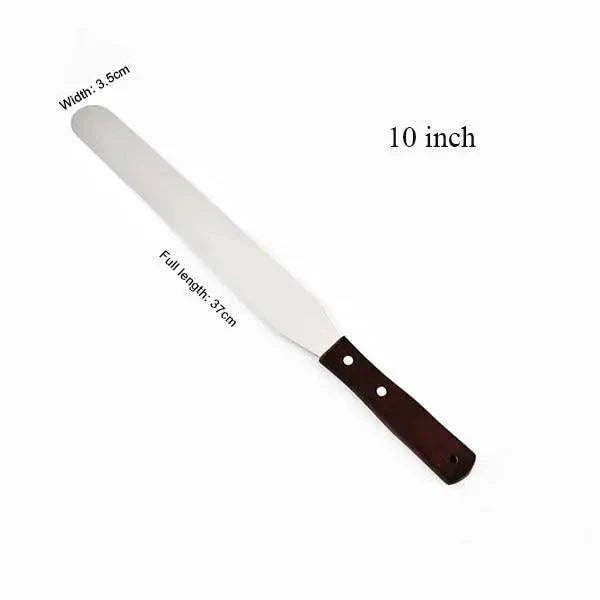 Premium Stainless Steel Cake Spatula Set for Perfect Icing