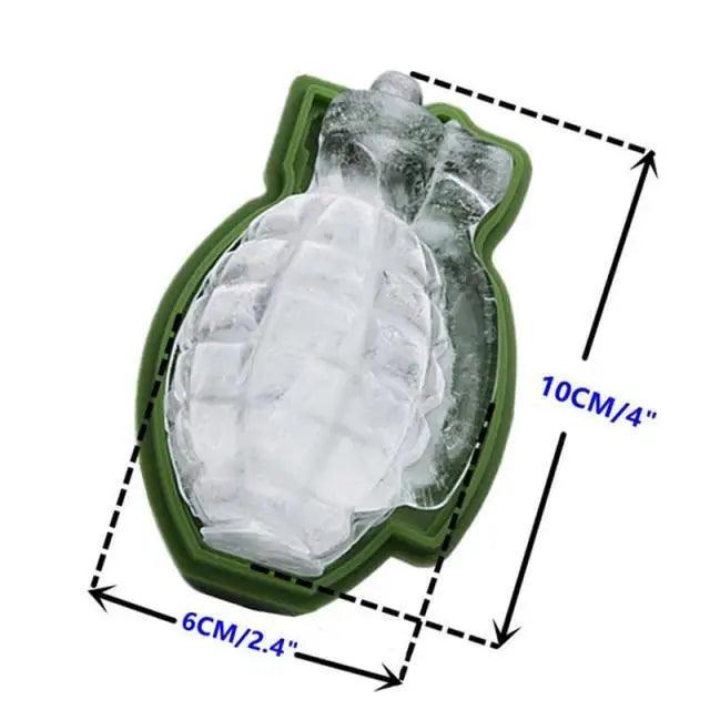 Bullet Skull Ice Cube Maker - Premium Silicone Tray