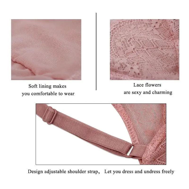 Brassière en Dentelle Élégante pour Femmes - Confortable et Stylée