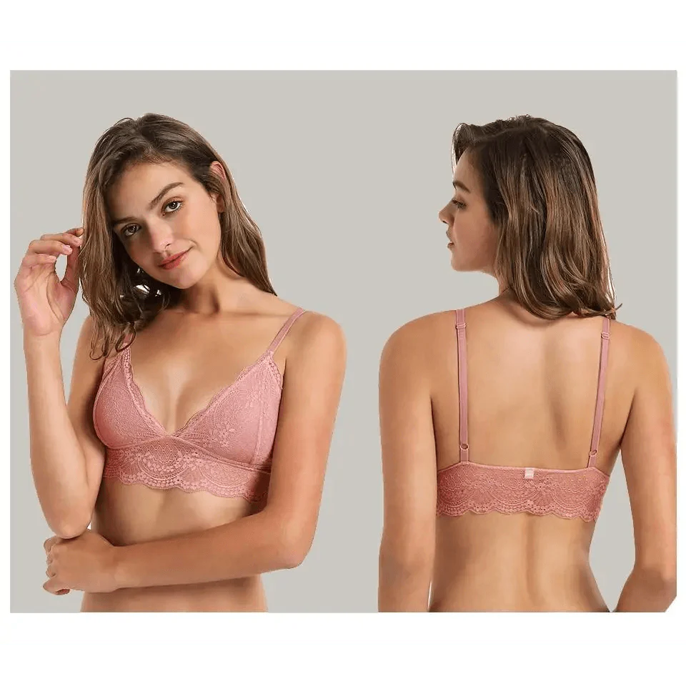 Brassière en Dentelle Élégante pour Femmes - Confortable et Stylée