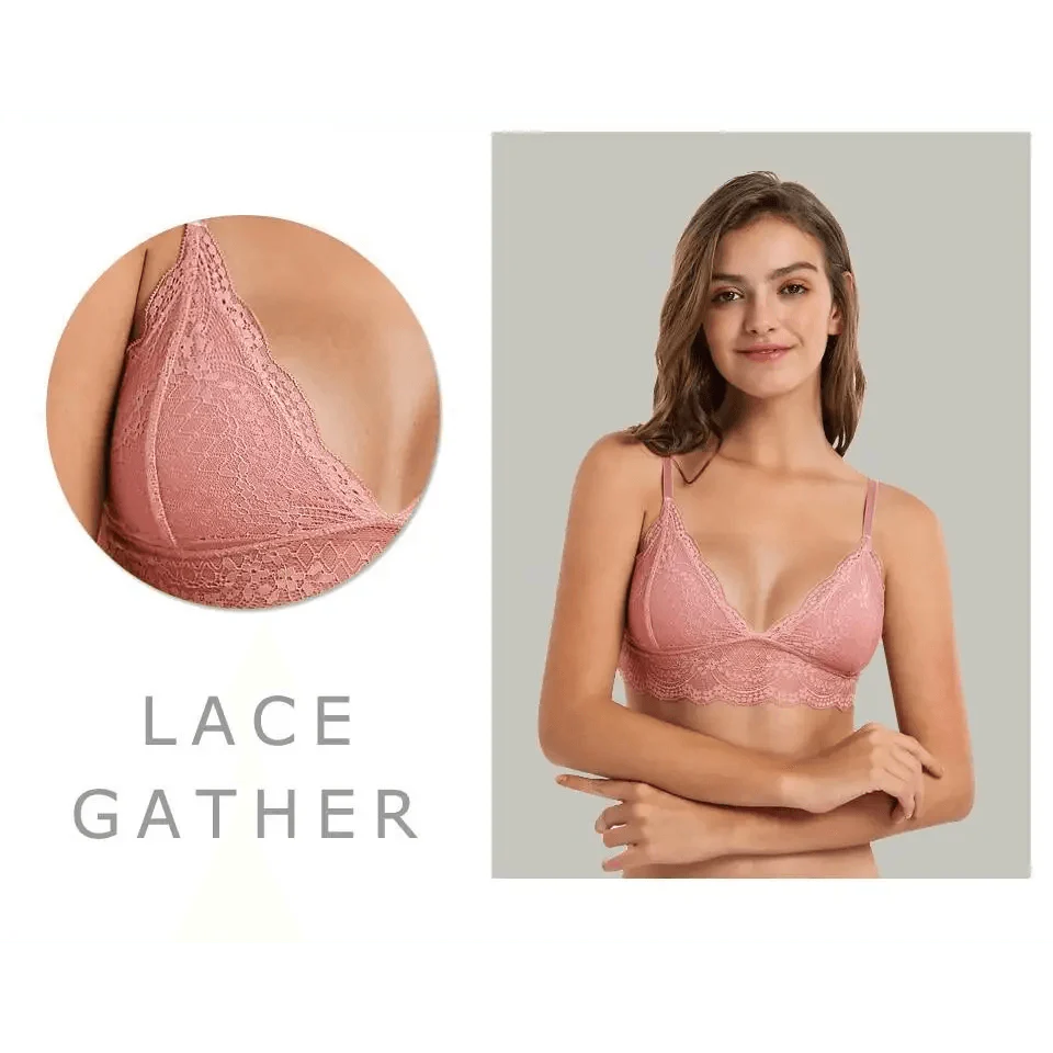 Brassière en Dentelle Élégante pour Femmes - Confortable et Stylée