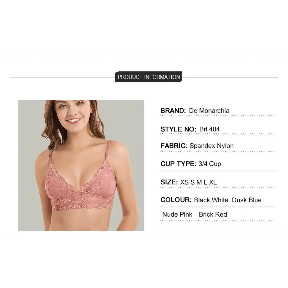 Brassière en Dentelle Élégante pour Femmes - Confortable et Stylée
