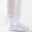 Calcetines de bebé hasta la rodilla con lazo grande - 100% algodón