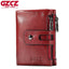 New Ladies Wallet Short Fashion Clutch Double Zipper Buckle Coin Bag Multifunctional Card Holder - Korvel