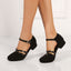 Premium Latin Dance Shoes for Women - Soft Sole & Low Heels