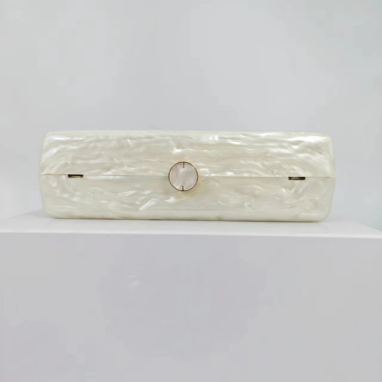New luggage with acrylic personality, cute, simple, sweet, wedding banquet bag, one shoulder diagonal cross, fashionable woman - Korvel