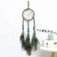 Atrapa Sueños de Plata Gris de Lujo - Decoración Elegante para el Hogar
