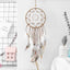 Atrapa Sueños de Plata Gris de Lujo - Decoración Elegante para el Hogar