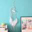 Atrapa Sueños de Plata Gris de Lujo - Decoración Elegante para el Hogar
