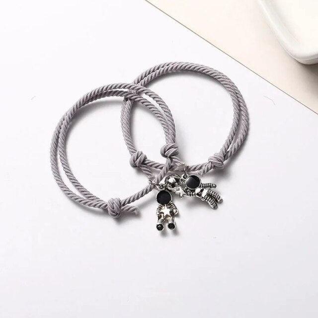 Magnetic Couple Bracelet Set - Stylish Friendship Jewelry