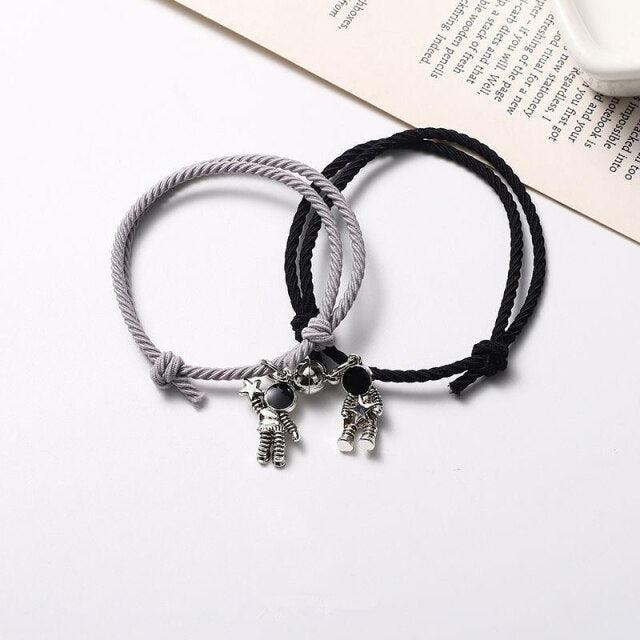 Magnetic Couple Bracelet Set - Stylish Friendship Jewelry