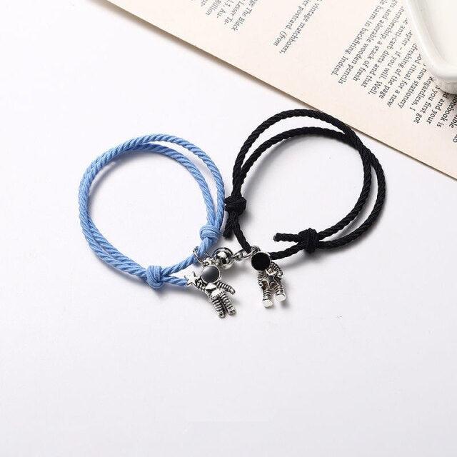 Magnetic Couple Bracelet Set - Stylish Friendship Jewelry