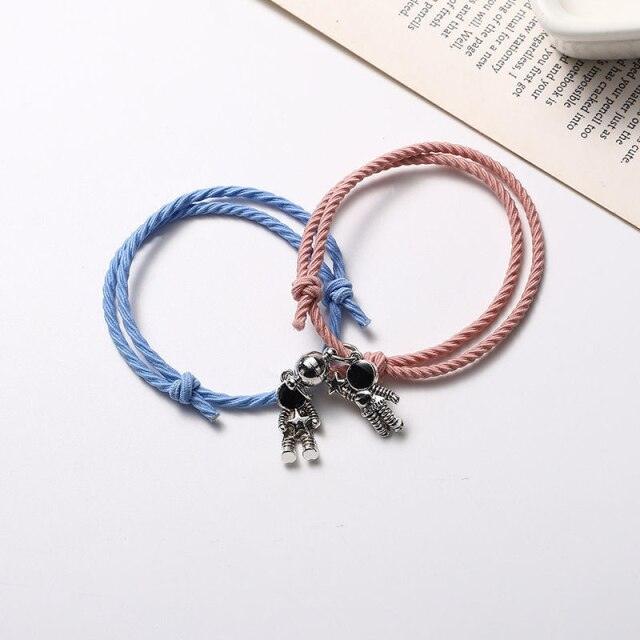 Magnetic Couple Bracelet Set - Stylish Friendship Jewelry