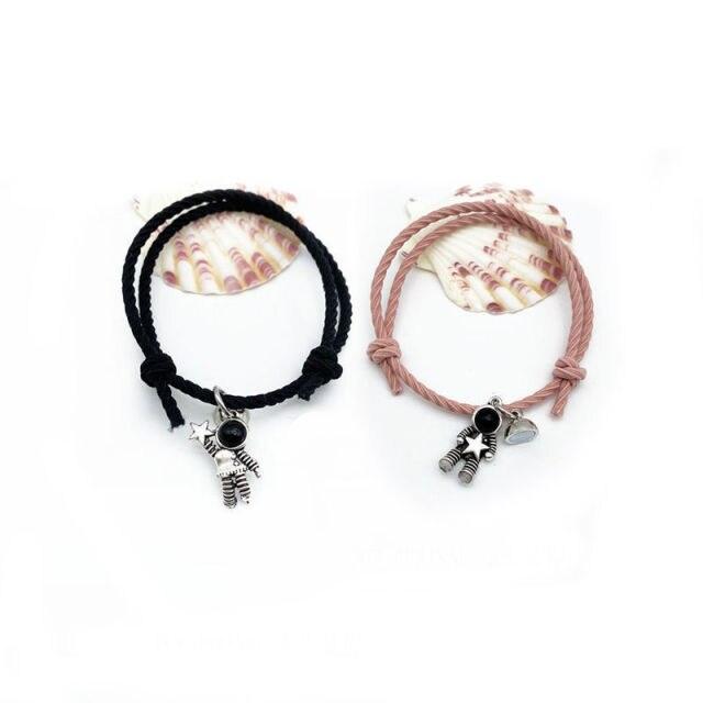 Magnetic Couple Bracelet Set - Stylish Friendship Jewelry