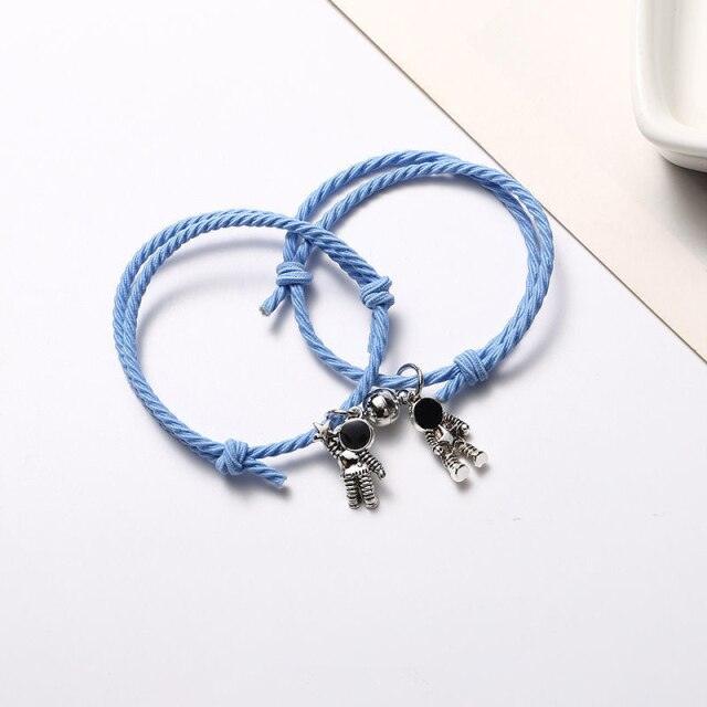 Magnetic Couple Bracelet Set - Stylish Friendship Jewelry