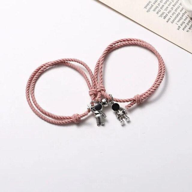 Magnetic Couple Bracelet Set - Stylish Friendship Jewelry