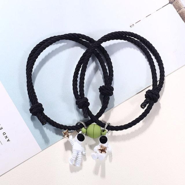 Magnetic Couple Bracelet Set - Stylish Attraction Jewelry