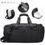 New Men's Travel Leisure Fitness Bag Multi-Functional Outdoor Diagonal Bag Dry And Wet Separation Handbag - Korvel