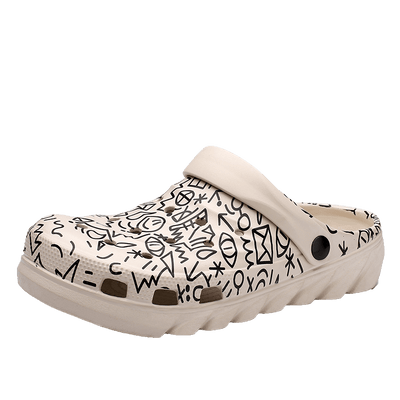 Men's Summer Sandals with Arch Support and Slip-On Design