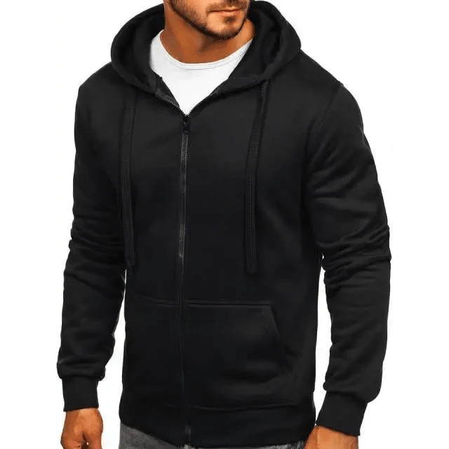Sweat à capuche décontracté pour hommes - Élégant et confortable