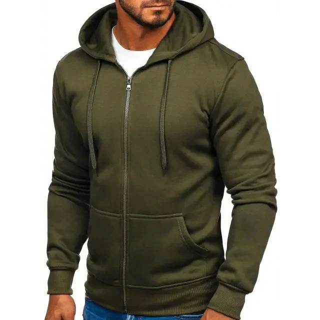 Sweat à capuche décontracté pour hommes - Élégant et confortable
