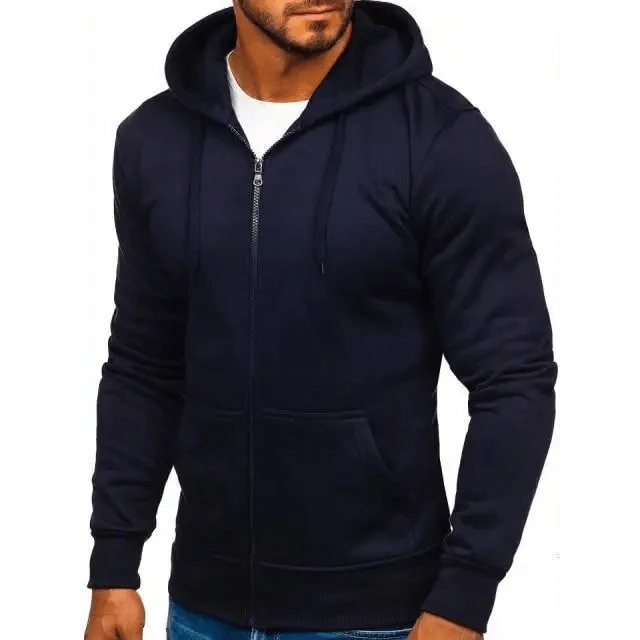 Sweat à capuche décontracté pour hommes - Élégant et confortable