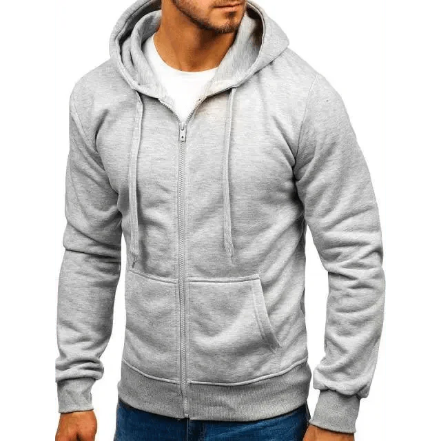 Sweat à capuche décontracté pour hommes - Élégant et confortable