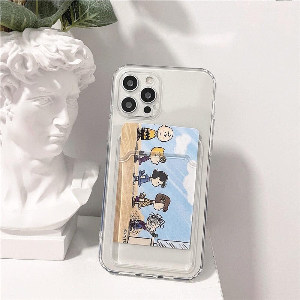 Premium Mini Wallet Card Holder Case for iPhone