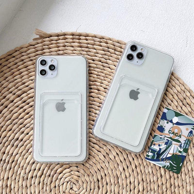 Premium Mini Wallet Card Holder Case for iPhone