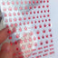 Mixed Acrylic Nail Art Stickers - Unique Leaf Designs