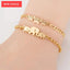 Elegant Stainless Steel Butterfly & Elephant Bracelet for Women