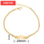 Elegant Stainless Steel Butterfly & Elephant Bracelet for Women