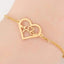 Elegant Stainless Steel Butterfly & Elephant Bracelet for Women