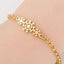 Elegant Stainless Steel Butterfly & Elephant Bracelet for Women
