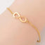 Elegant Stainless Steel Butterfly & Elephant Bracelet for Women
