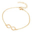 Elegant Stainless Steel Butterfly & Elephant Bracelet for Women